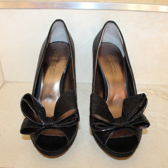 Moda Spana black sequin “Chase” heels - Picture 4 of 11